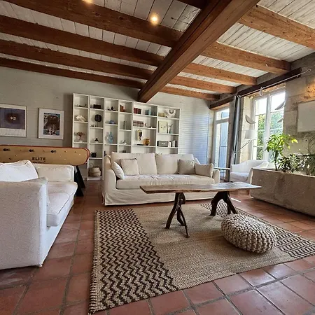Maison Historique 5 Pieces, 8 Couchages, Jardins Fleuris, Terrasse, Bbq, Proche La Rochelle Et Plages - Fr-1-246-714