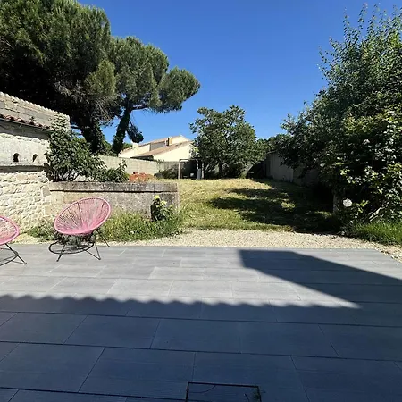Maison Historique 5 Pieces, 8 Couchages, Jardins Fleuris, Terrasse, Bbq, Proche La Rochelle Et Plages - Fr-1-246-714 Casa de Férias *